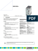 QUINT4-PS/1AC/24DC/20/+: Power Supply Unit