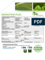 Ficha Técnica - Bonastem Plus Original - Marca Bonanza