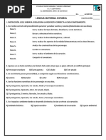 Examen 2do Primer Trimestre Imprimir