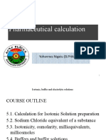 Pharmaceutical Calculation: Yohannes Nigatu (B.PHARM)