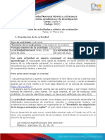 Guía de Actividades y Rúbrica de Evaluación - Unidad 2 - Task 2 - This Is Me