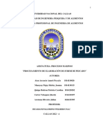 PROCESAMIENTO DE ELABORACIÓN DE SURIMI DE PESCADO - Grupo 4