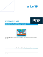 Mission Report: Assessment of Child Friendly City Initiative (Cfci) Development in The R Epublic of Belarus