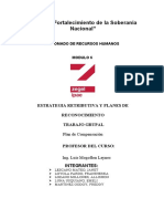 Trabajo Final Plan de Compesacion - Estrategia Retributiva y Planes de Reconocimiento