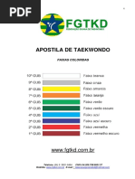 Apostila Taekwondo - FGTKD 2022