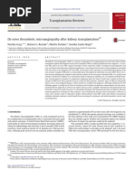 De Novo Thrombotic Microangiopathy After Kidney Transplantation