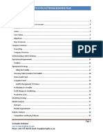 Cattle Fattening Business Plan