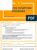 Somatic Symptom Disorder: Placer, Selorio & Vuelga