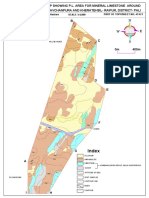 SCALE-1:4,000 P.L. NO.-13/13 AREA - 363.89 Hactare Part of Toposheet No.-45 K/1