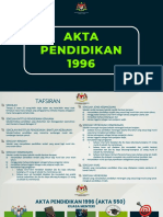 Akta Pendidikan Infografik 2022 Jemaah Nazir