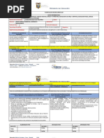 Formato de Planificacion Sugerido Por El Ministerio 2022-2023