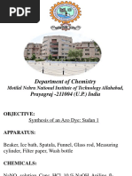 Department of Chemistry: Prayagraj - 211004 (U.P.) India