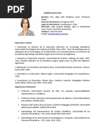 CV Olga Martinez Enero 2020