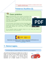 TEMA 3. - Técnicas de Primeros Auxilios (I) .