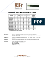 600V AL Photovoltaic PV Cable - Priority Cables