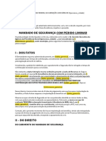 Mandado de Segurança. Implantação de Aposentadoria Concedida Pela Junta de Recursos. Recurso Especial. Ausência de Efeito Suspensivo