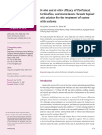 In Vivo and in Vitro Efficacy of Florfenicol, Terbinafine, and Mometasone Furoate Topical Otic Solution For The Treatment of Canine Otitis Externa