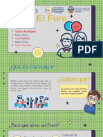 Grupo 3 - Diapositivas Tema El Foro