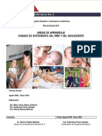 Secuencia Didactica-Cuidado de Enfermería Del Niño y Del Adolescente Agosto 2022 - Enero 2023