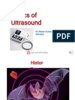 Basics of Ultrasound: Dr. Mohan Kumar M.S. (Ay.)