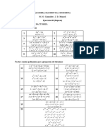 Álgebra Elemental Moderna