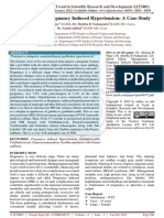 Management of Pregnancy Induced Hypertension A Case Study