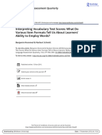 Schmitt & Kremmel (2016) Interpreting Vocabulary Test Scores What Do Various Item Formats Tell Us About Learners' Ability To Employ Words