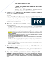 Cuestionario Revisoría Fiscal