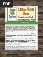 Latino News Media - Webinar On The Jose Marti Awards This Friday