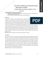 Foresight Analysis of Supply Chain For Development of Offshore Wind in Costa Rica