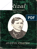 Coates 1968 Rizal Philippine Nationalist and Martyr Part 1