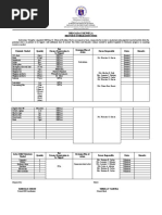 Be Form 3 - Resource Mobilization Form