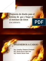 Sistema de Gas y Fuego