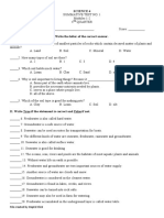 I. Read Each Question Carefully. Write The Letter of The Correct Answer