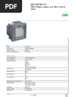 PowerLogic PM5000 Series - METSEPM5110