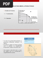 Productividad, Modelo de Frontera