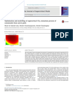 2018 - Optimisation and Modelling of Supercritical CO2 Extraction Process