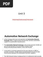 Unit 3: Internet/extranet/intranet