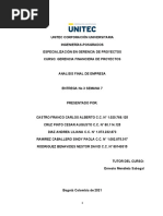 Analisis Final de La Empresa - Entrega 3