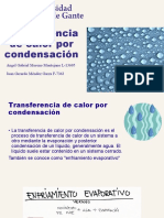 Transferencia de Calor Por Condensación