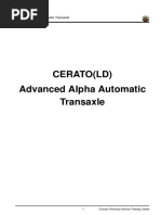 Cerato (LD) Advanced Alpha Automatic Transaxle