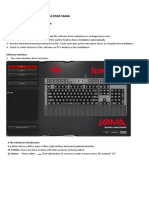 Redragon Mechanical Keyboard K550 YAMA Software Operation Instruction