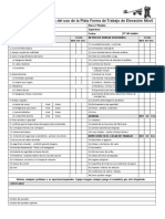 Preoperacional de Plataforma