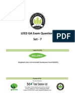 LEED GA Exam Questions Set 7