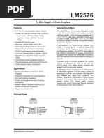 LM2576 52kHz Simple 3A Buck Regulator DS20006238A