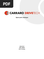 Spare Parts Catalogue: AXLE 20.21 REF: 423639 ECO: Prototipo