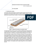 Beneficios Por La Optimización Del Tamaño de Losas en Pavimentos Rígidos