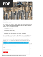 Different Types of Pile Foundation and Their Use in Construction-9-10