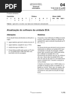 Atualização Do Software Da Unidade ECA TID - 0002442 - 16