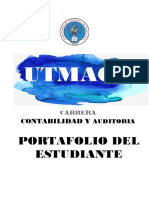 Portafolio Del Estudiante Etica Profesional D1-2022